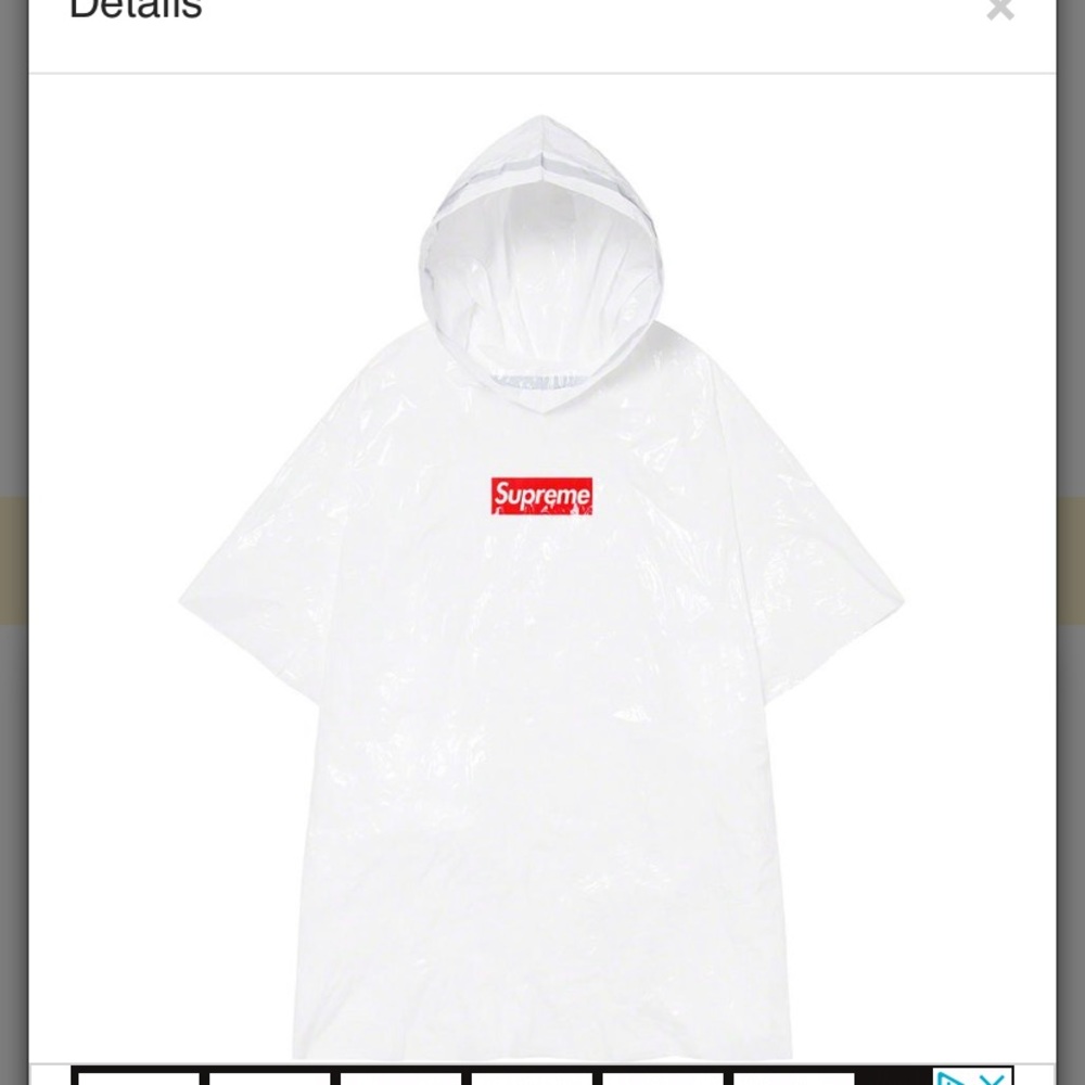 Supreme week zero poncho